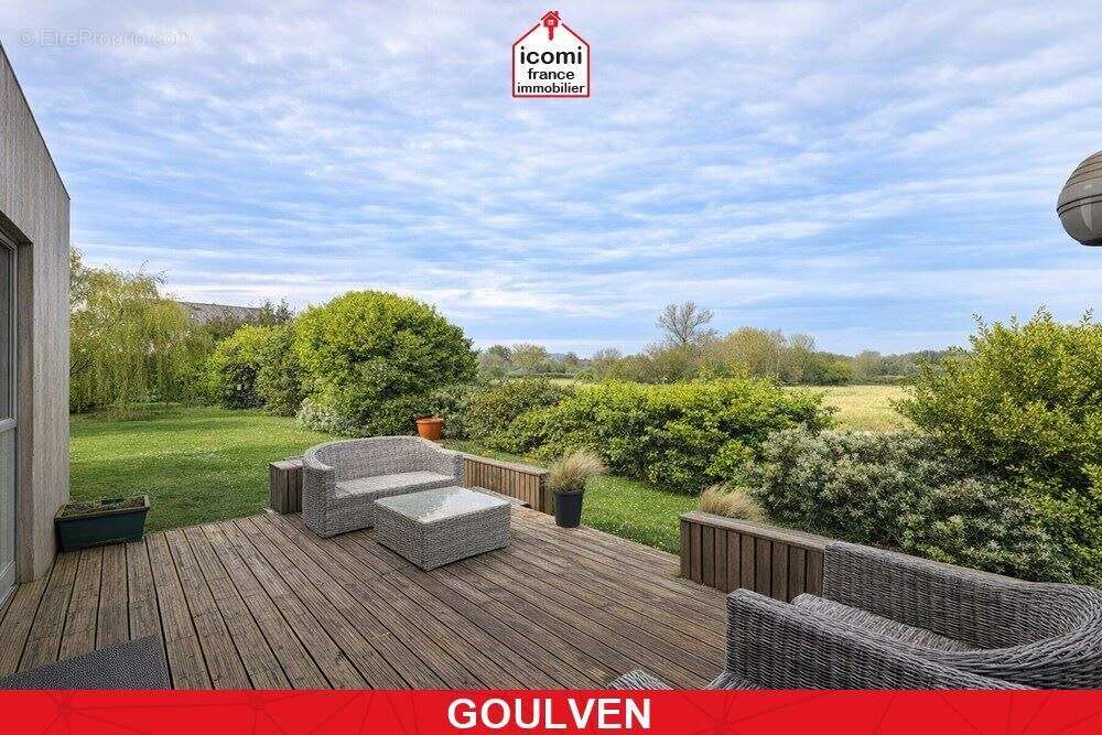 Finistere - goulven (29890) - a vendre - maison - t4 - 3 chambres - plain pied - annee 2000 - dpe d - proche mer - garage - idea - photo 4