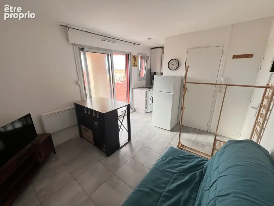 Studio vue port avec balcon - photo 3