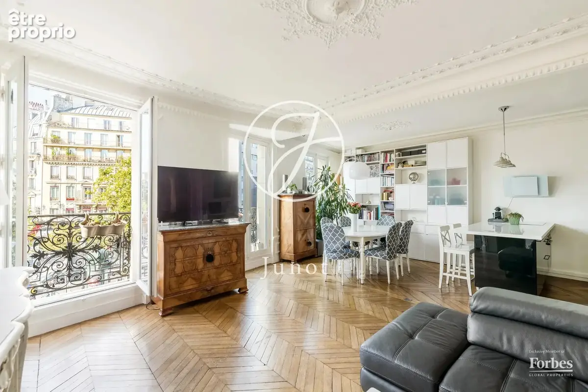 Paris 9e - PLACE DE CLICHY - Appartement - 5 pièces - 105,22m² Carrez - 3 chambres - photo 2