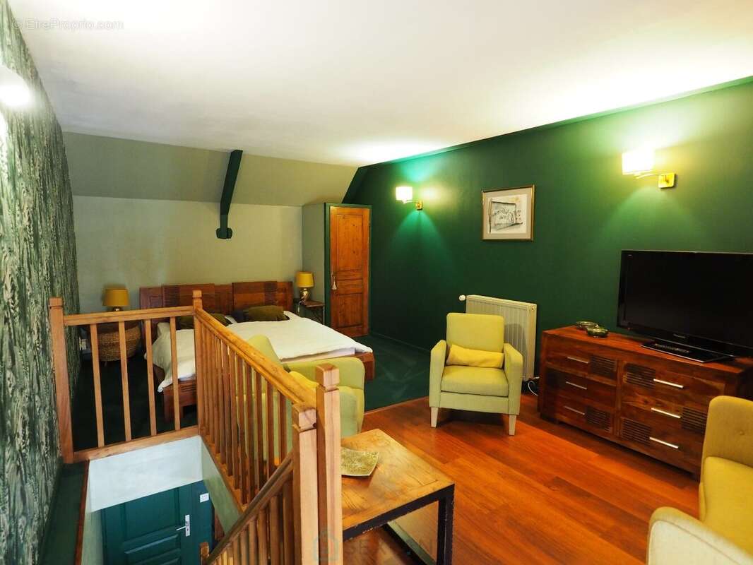 Grande demeure 17ème siècle 9 chambres avec jardin bucolique abrité des regards - photo 15