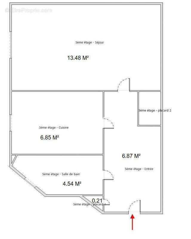Appartement à COURBEVOIE