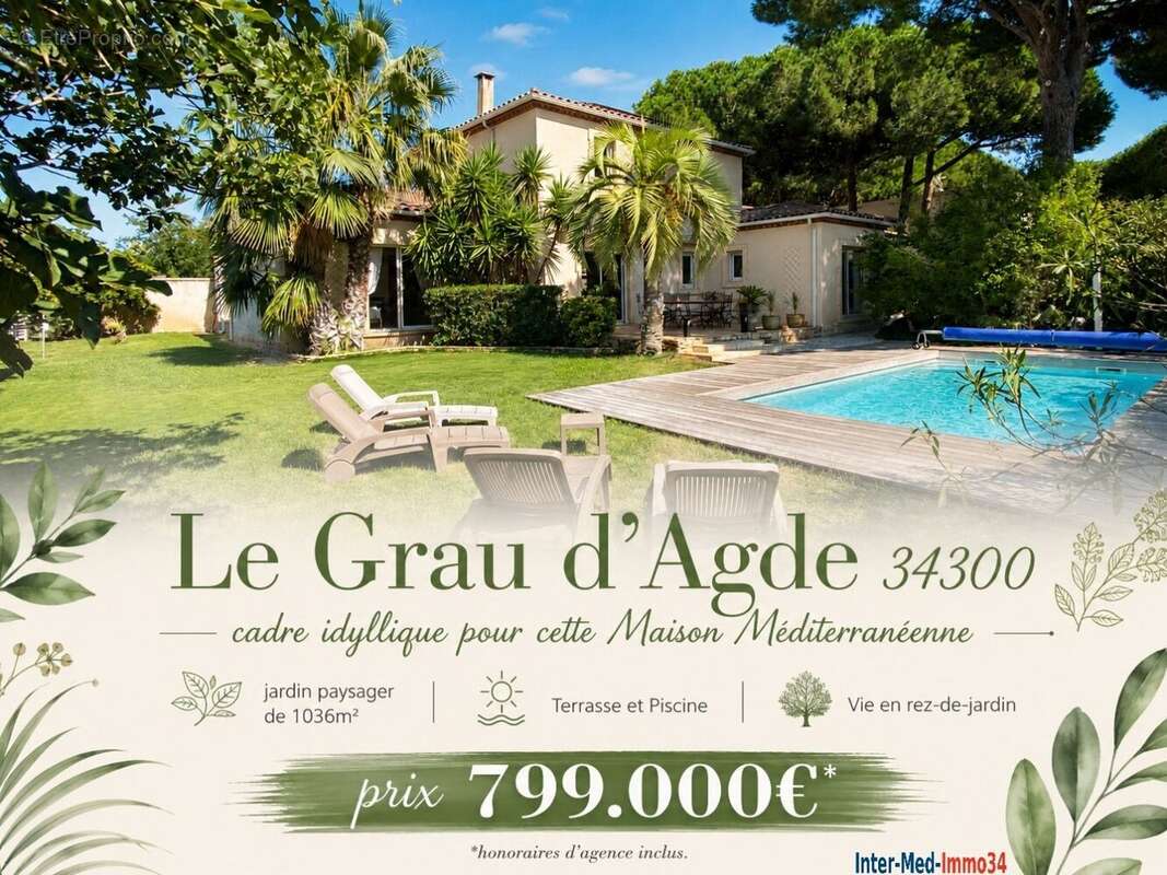 Maison à AGDE