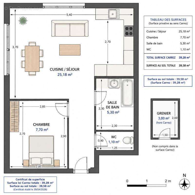 Appartement à SALLANCHES