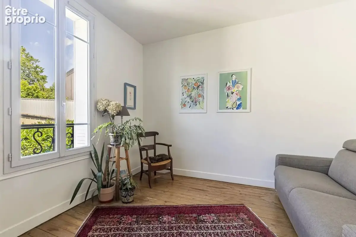 CHAVILLE -  Parc FOURCHON - Belle Meulière sur Terrain 494m² - photo 15