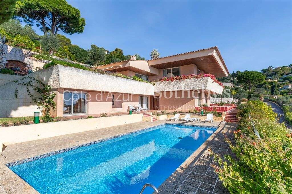 Villefranche-sur-Mer villa en domaine privé avec vue mer panoramique - photo 6