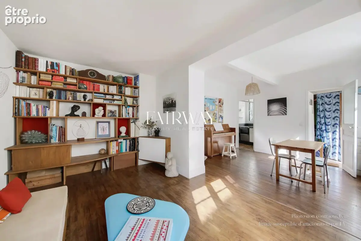Duplex comme une maison - Hameau des Batignolles - 2 chambres - Paris 17e - photo 5