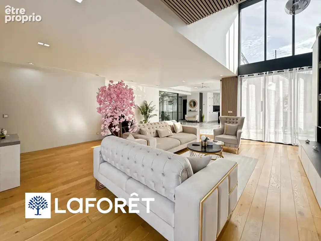 VILLEMOISSON-SUR-ORGE  Maison d'architecte contemporaine de 182 m²  8 pièces ? DPE A - photo 4