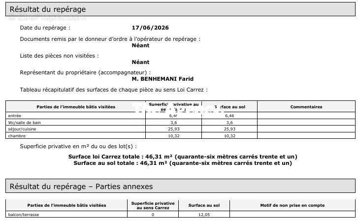 Appartement à MARSEILLE-9E