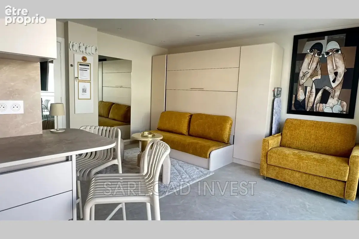Appartement 1 pièce 22 m² à vendre à Cannes (06400) - photo 2