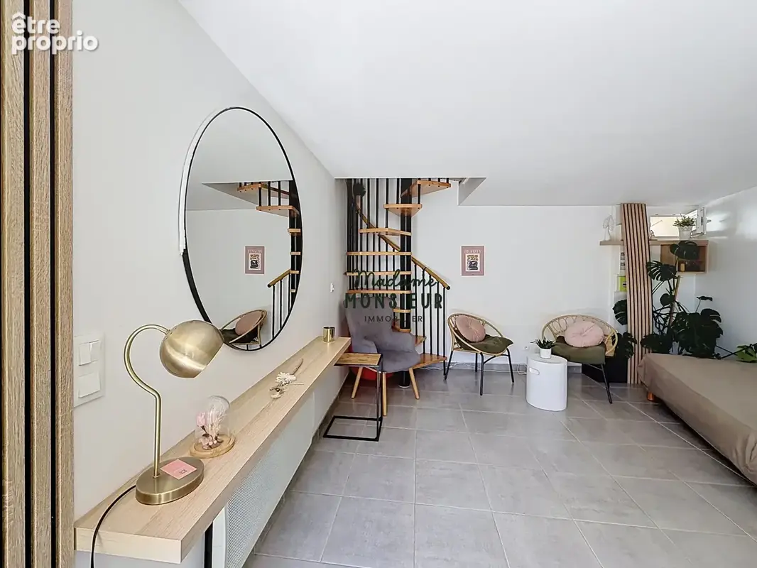 Charmante maison duplex rénovée avec jardinet et terrasse plein sud   montbernier - photo 4