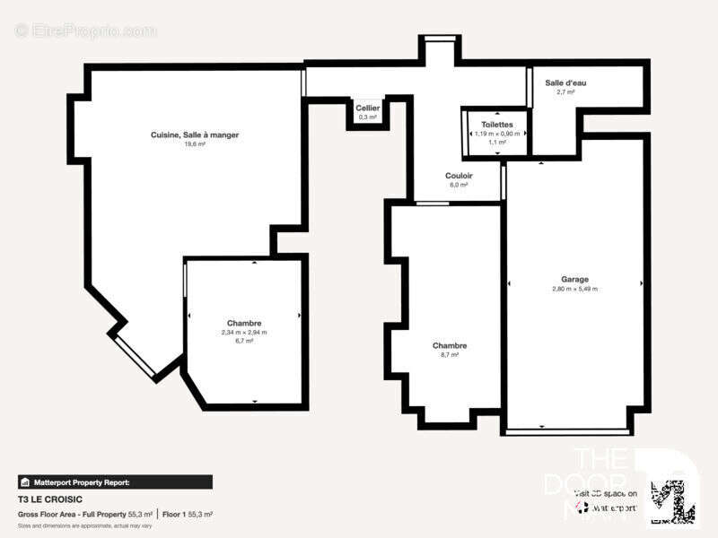 Appartement à LE CROISIC