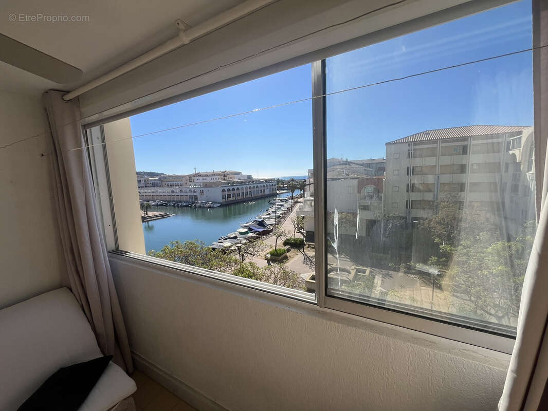 Sète   Les Plages Dorées  T2 vue port  30m2 - photo 3