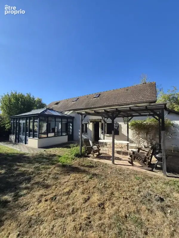 Houdan 10 min, maison 3 chambres de 130 m2 avec superbe véranda et 1100 m2 dejardin - photo 4