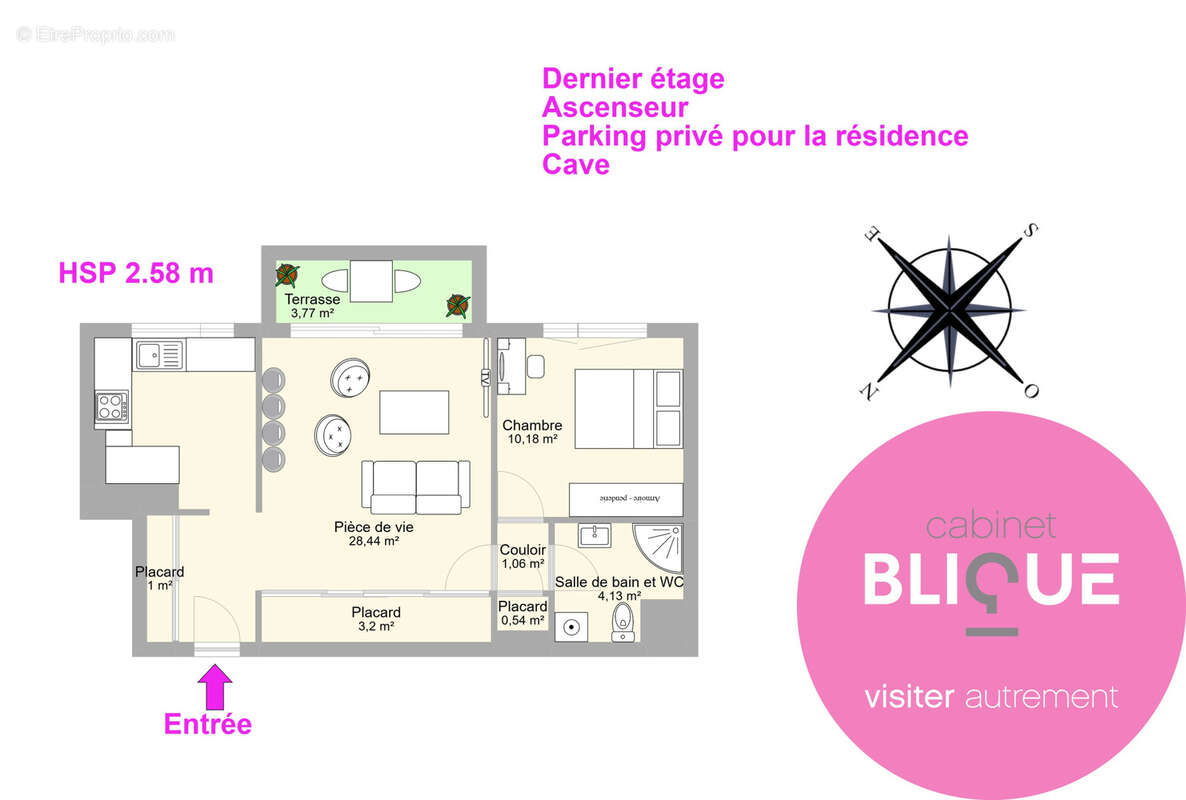 Appartement à NANCY