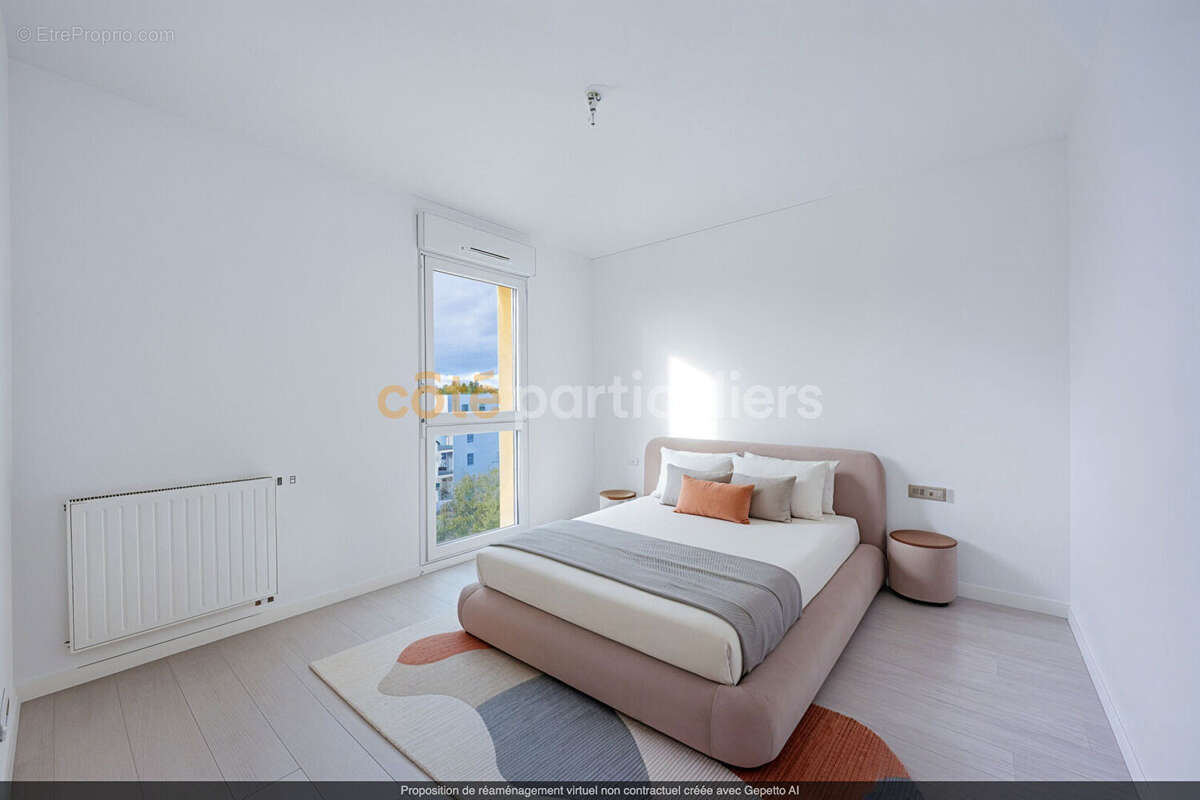 Nantes nord -- boulevard einstein -- appartement t3 59m² -- terrasse & garage - photo 6