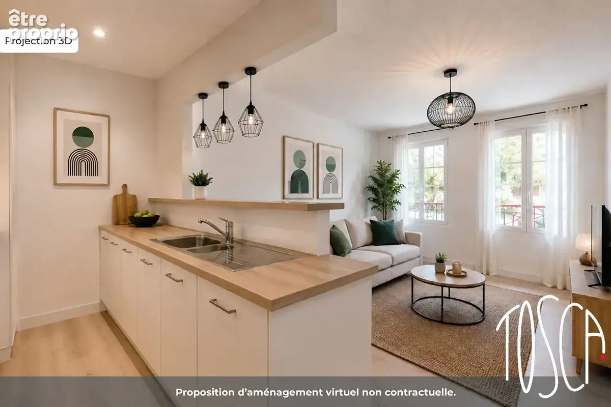Exclusivite thiais - apollonia - 3 pieces refait a neuf  - balcon - parking en sous-sol - photo 4