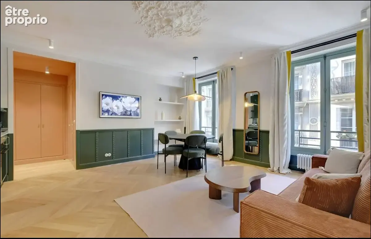 Appartement Paris 4 pièce(s) 77 m2 - photo 2
