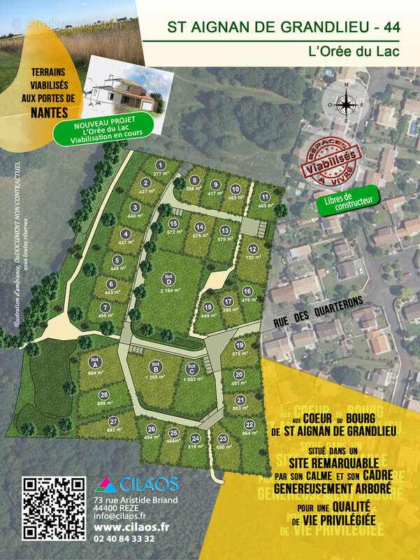 Terrain à SAINT-AIGNAN-GRANDLIEU