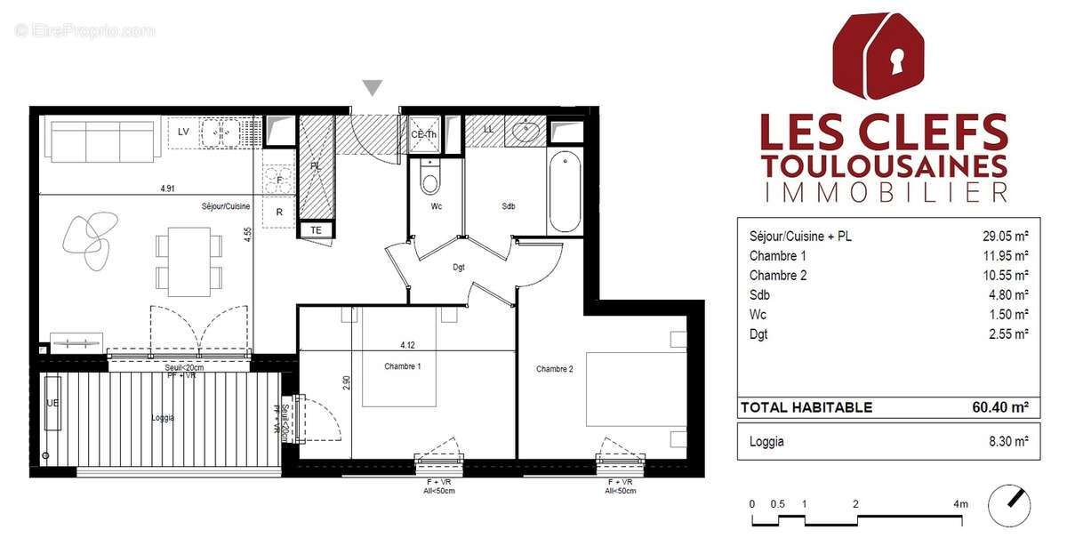 Appartement à L'UNION
