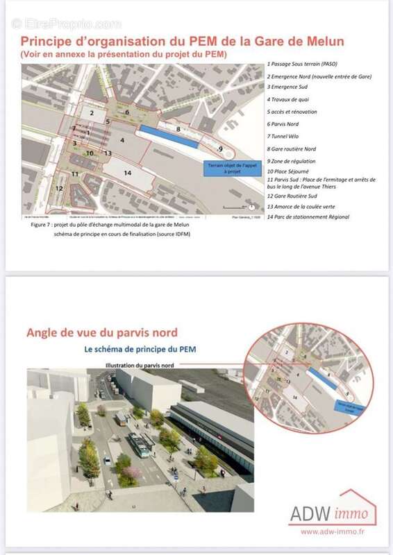 Appartement à MELUN