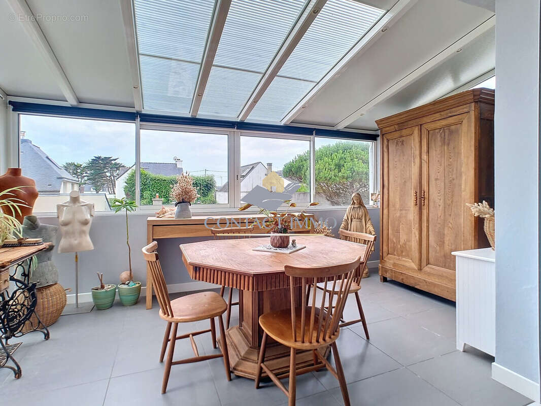 séjour 1er étage - Maison à PLOEMEUR