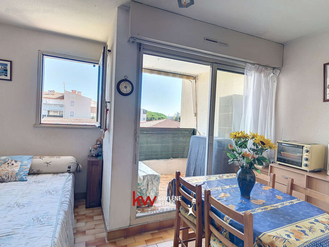 AGDE : STUDIO Cabine 1 pièce (19,27 m2) à vendre - photo 3