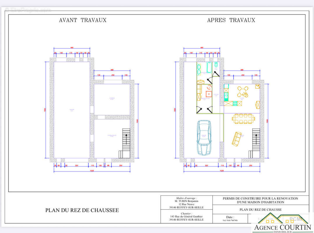 Maison à RUFFEY-SUR-SEILLE