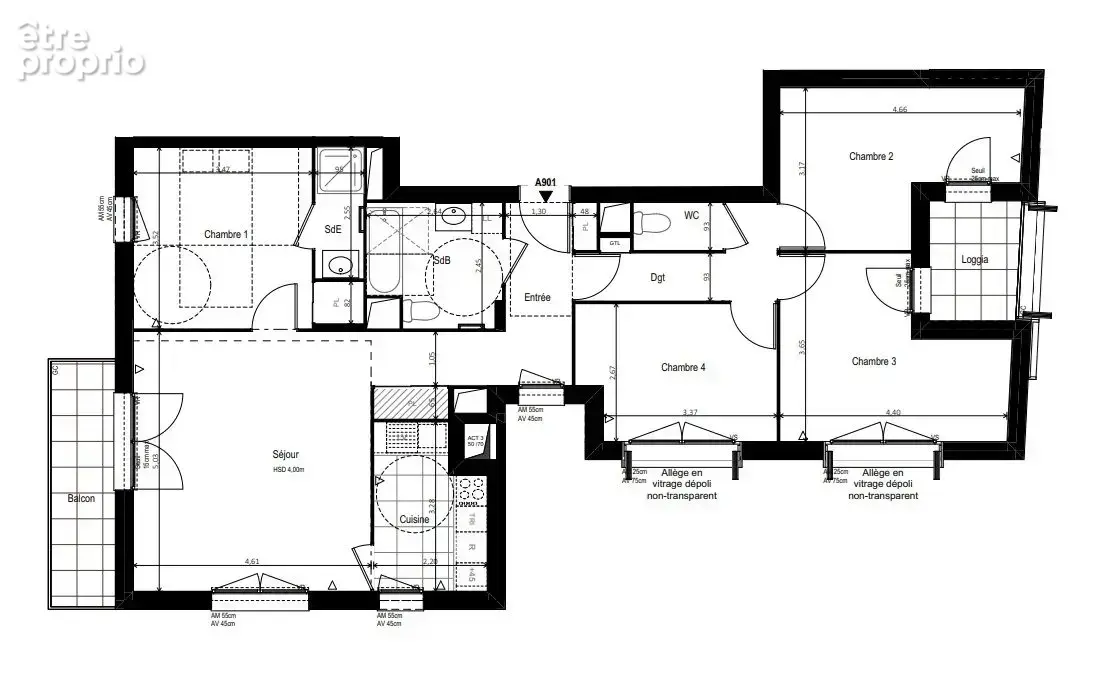 Appartement - photo 3