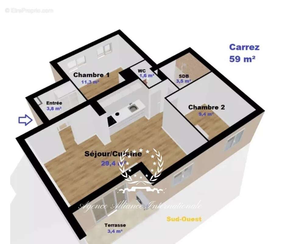 Appartement à CANNES