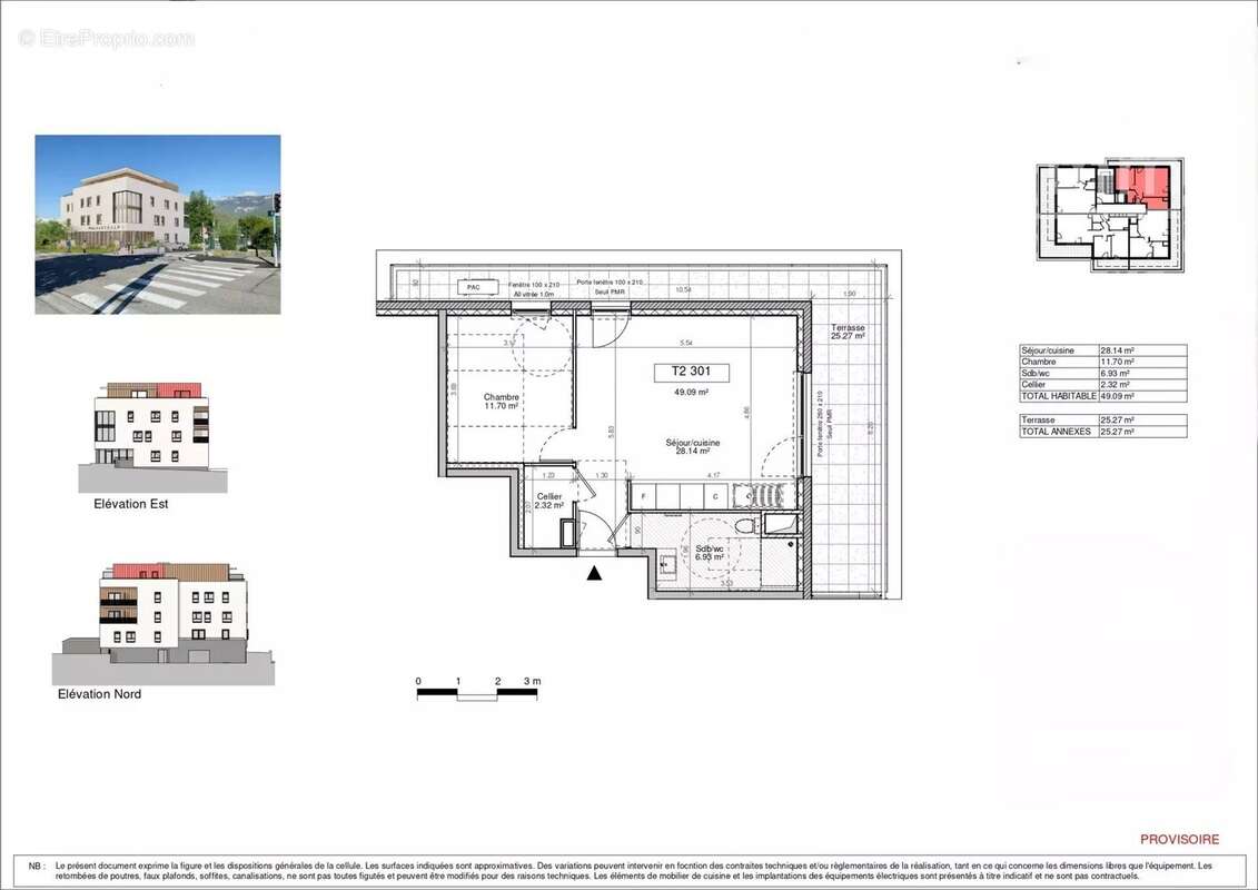 Appartement à VILLARD-BONNOT