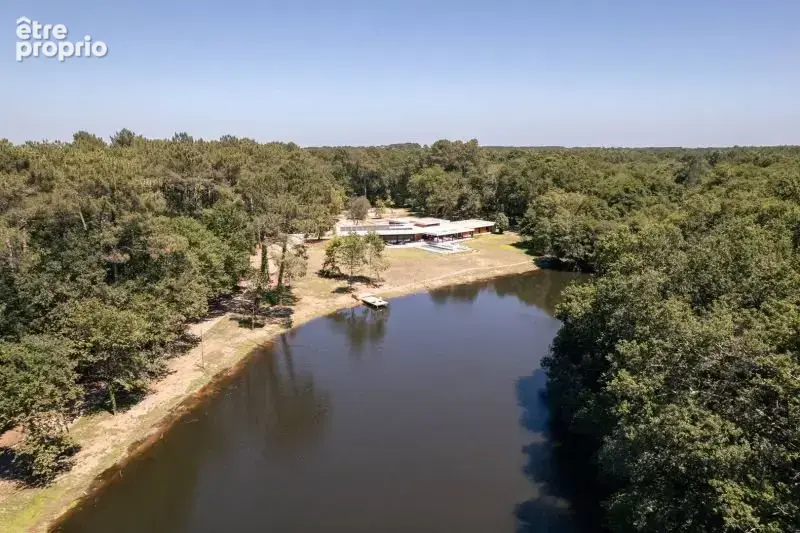 Propriété d'exception à vendre proche d'Hossegor - villa d'architecte unique sur 14 hectares - Luxe confidentiel Landes - photo 2