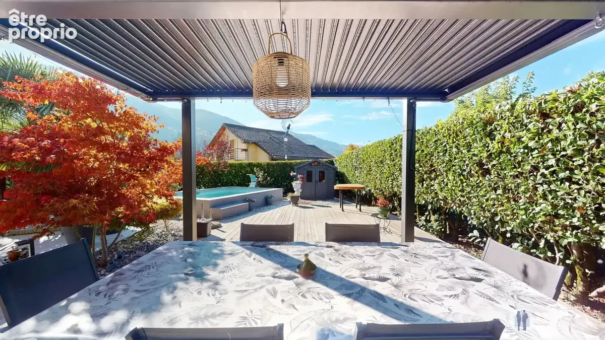 Maison familiale avec piscine et vue sur les massifs - Lancey - photo 2