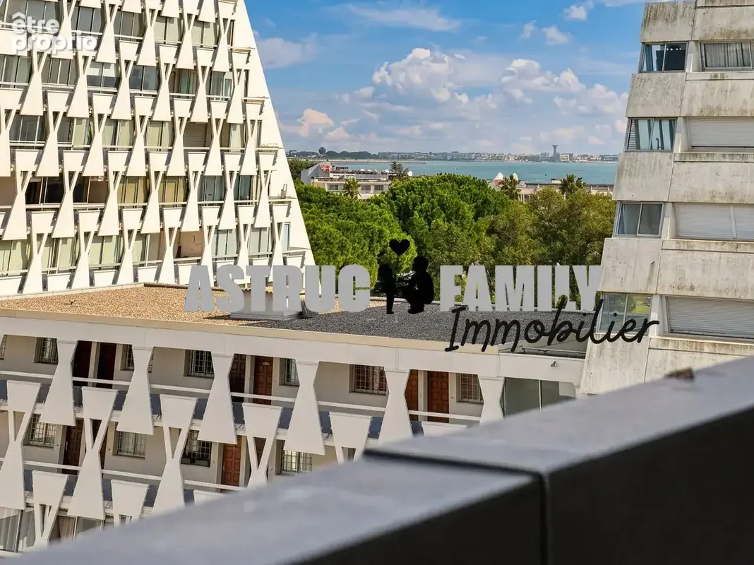 Appartement la grande motte 1 chambre -centre ville-ascenseur - photo 3
