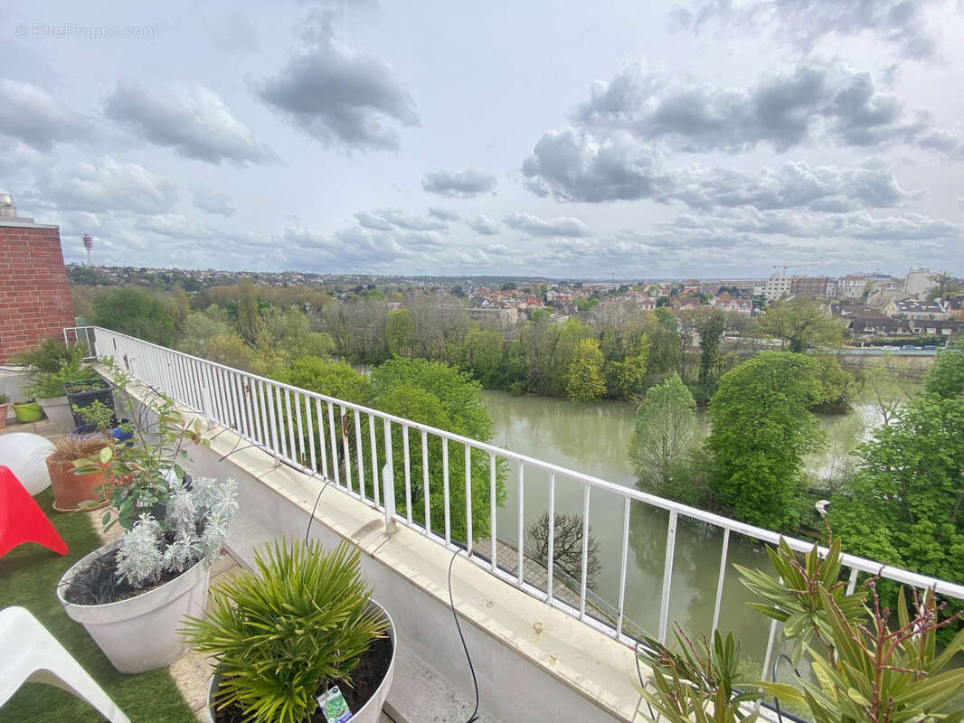 Champigny sur marne limite st maur des fosses  appartement de 152m2 dernier etage - photo 4
