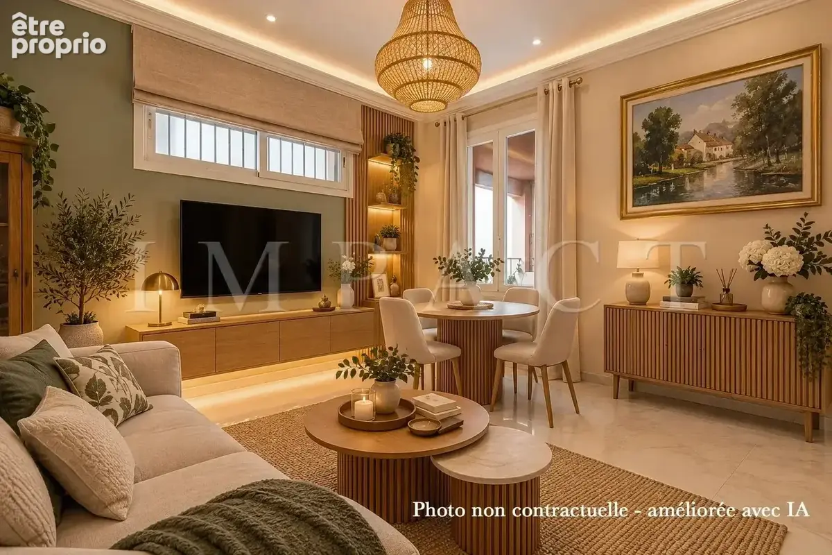 Cannes centre ville Appartement 3 pièces à rénover à vendre - photo 2