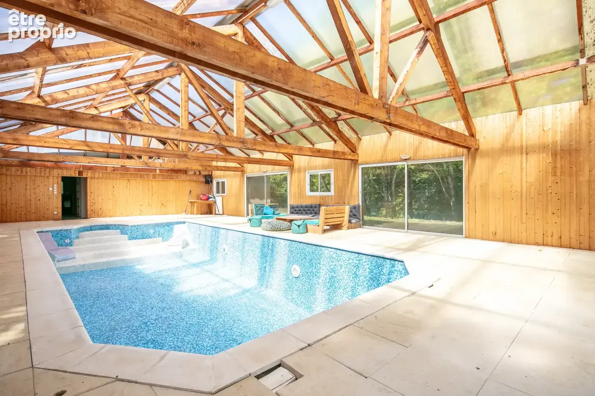 Maison individuelle de plain-pied type t5 avec garage, caves, combles aménageables et plus de 8 200 m2 de terr - photo 3