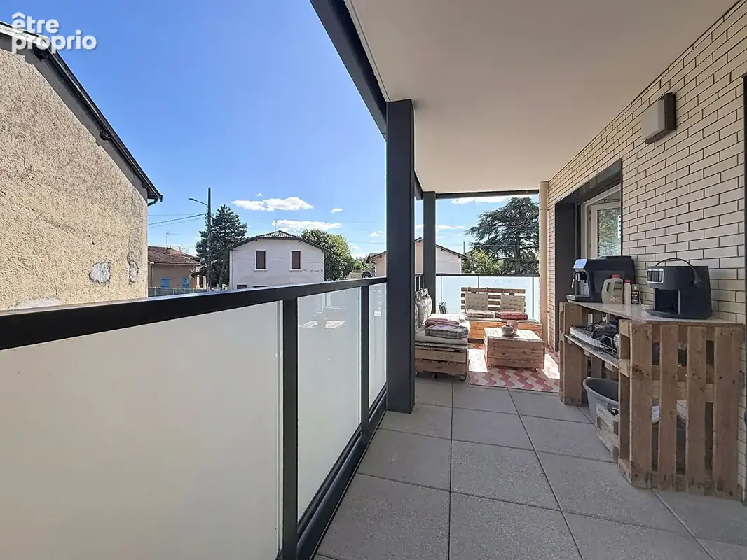 Appartement  lumineux T3, 73m2 +  grand balcon + garage double - photo 6