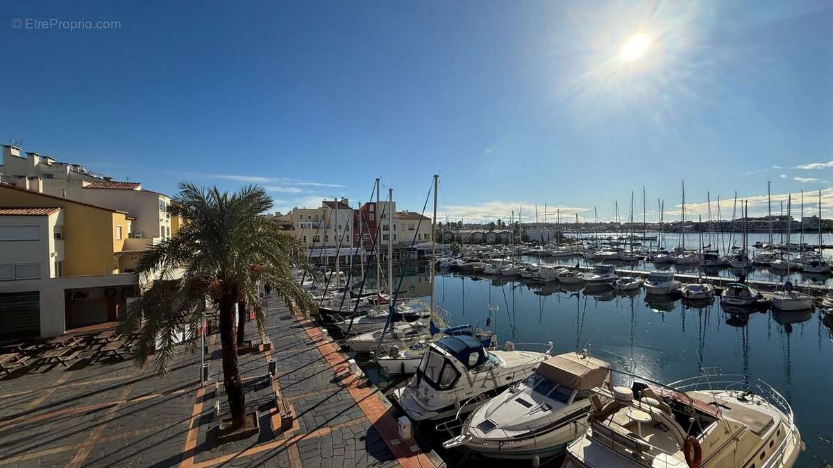 Appartement lumineux sur le port au Cap d'Agde  climatisation et emplacement prémium - photo 9