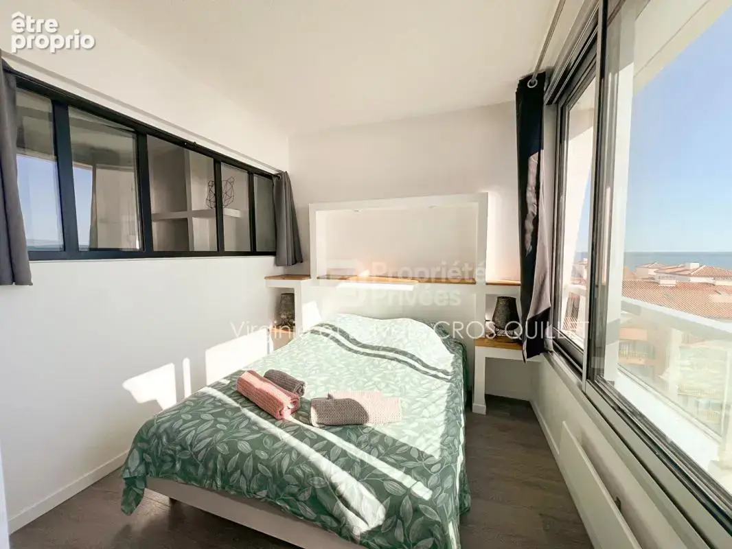 Appartement VUE MER DERNIER ETAGE Le Barcarès  42 m2 - photo 5