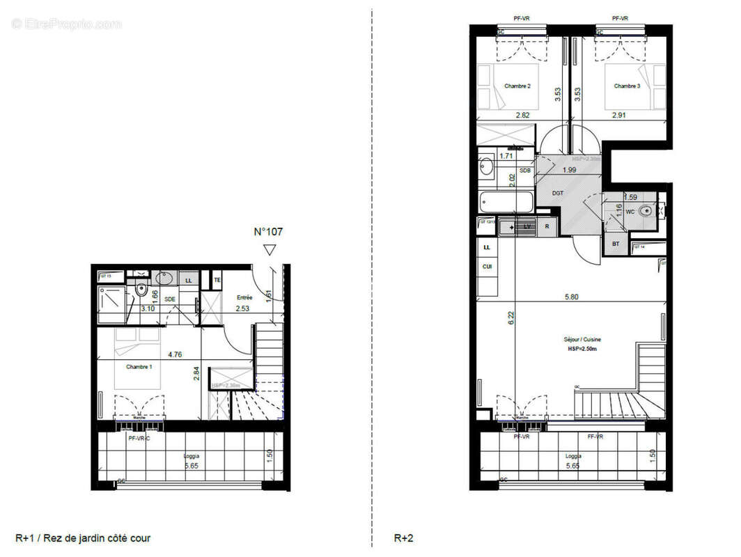 Appartement 4 pièces de 77.96 m² - Saint-Germain-en-Laye - photo 2