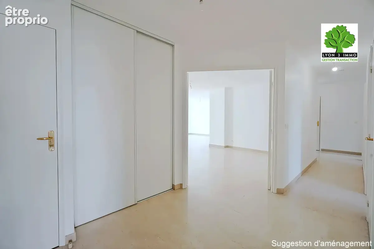 Lyon 3e   Monplaisir : Élégant appartement T5 de 110m2 avec balcons, garage et cave - photo 7