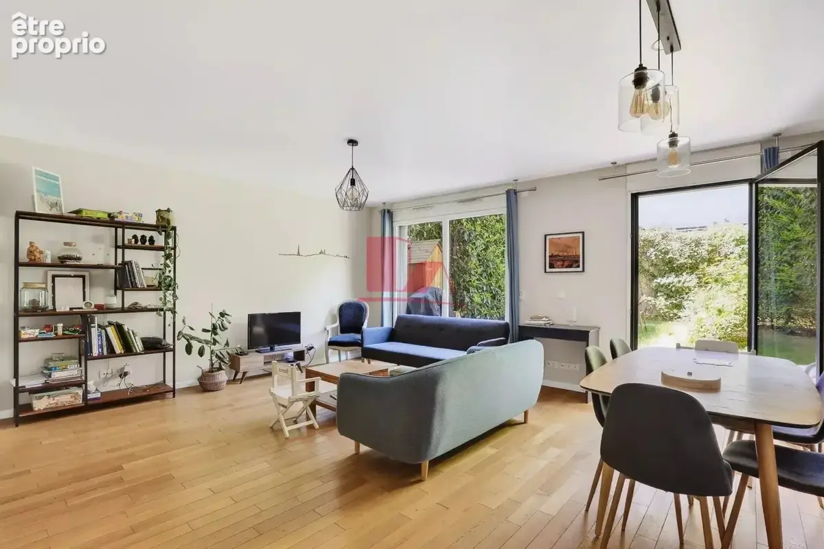 Vanves parc pic - duplex 4 pieces de 94 m² - jardin de 46 m² - parking - photo 2