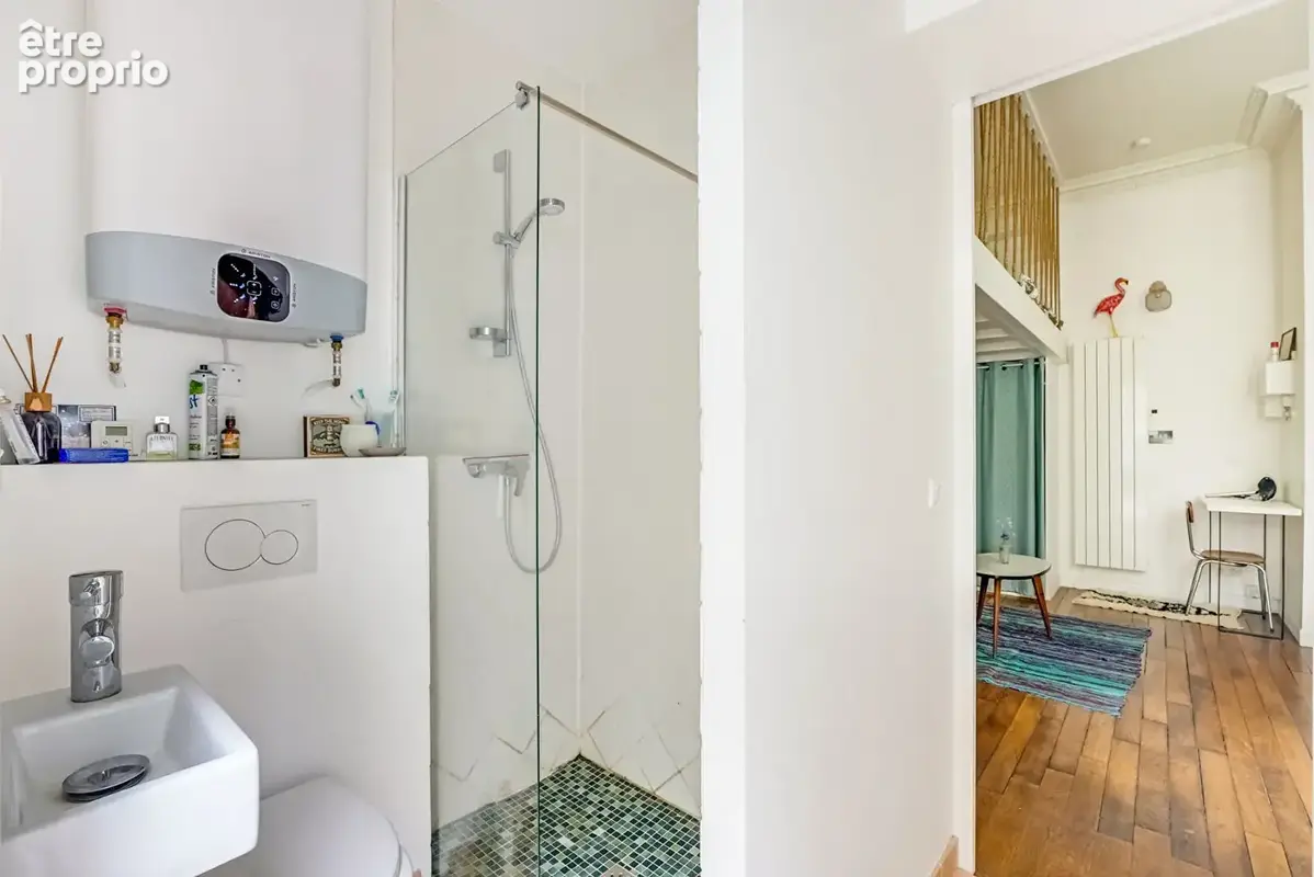 Appartement Paris 1 pièce(s) 20 m2 - photo 3