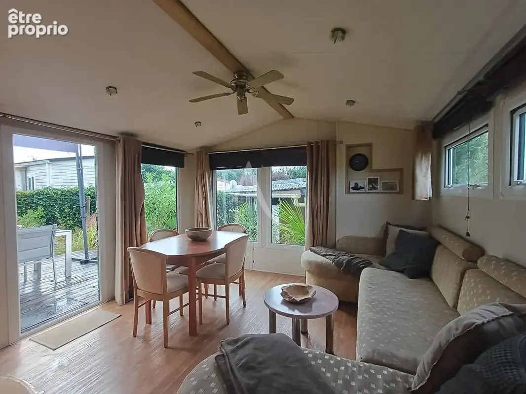 Mobil home de 50 m2 sur un terrain de loisirs  situé à Saint-nazaire-sur-charente - photo 3