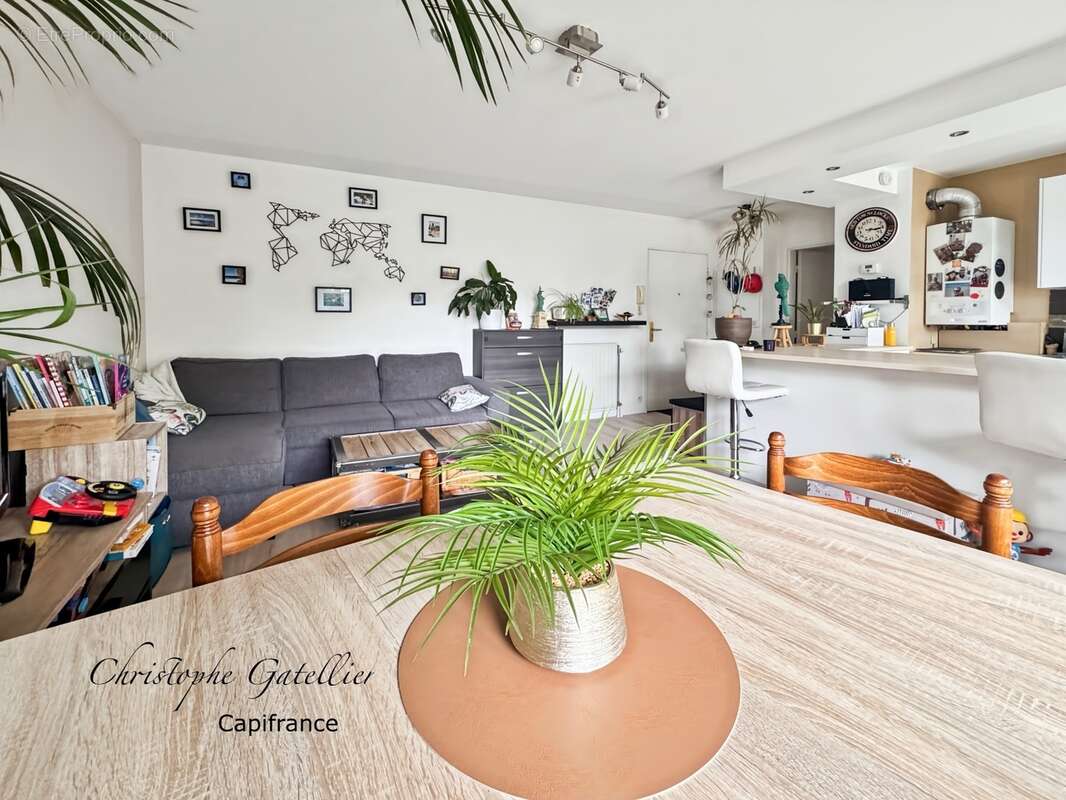  t3 rénové - balcon sud – parking – cave  - photo 6