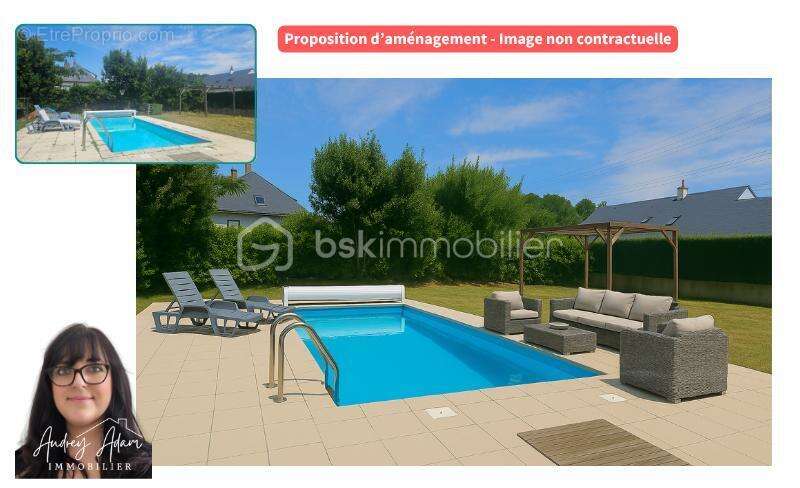 Maison sur sous sol avec piscine - photo 3