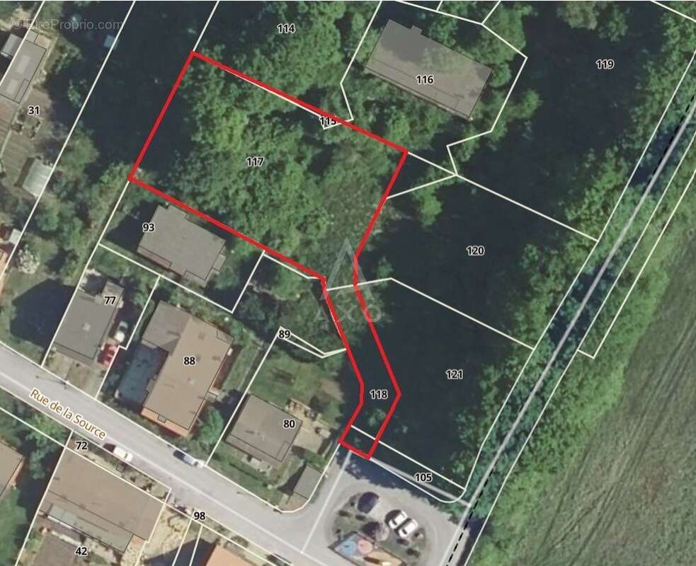 Terrain à SAINT-HUBERT