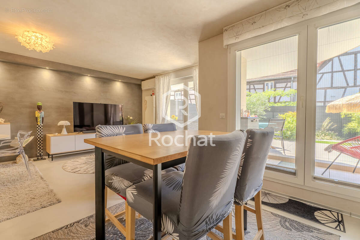 Oberschaeffolsheim   rare t4 rez-de-jardin avec piscine, jardin de 275 m2 et garage double - photo 13