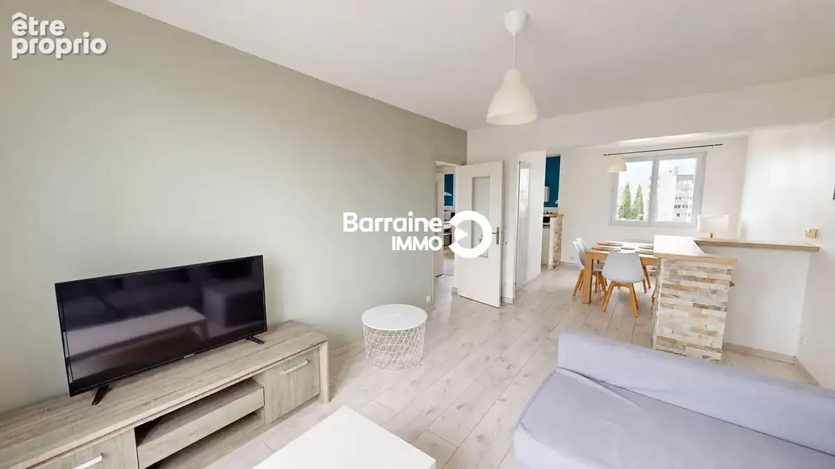 A vendre - brest landais appartement 4 pieces dernier etage  - 67m² - photo 2