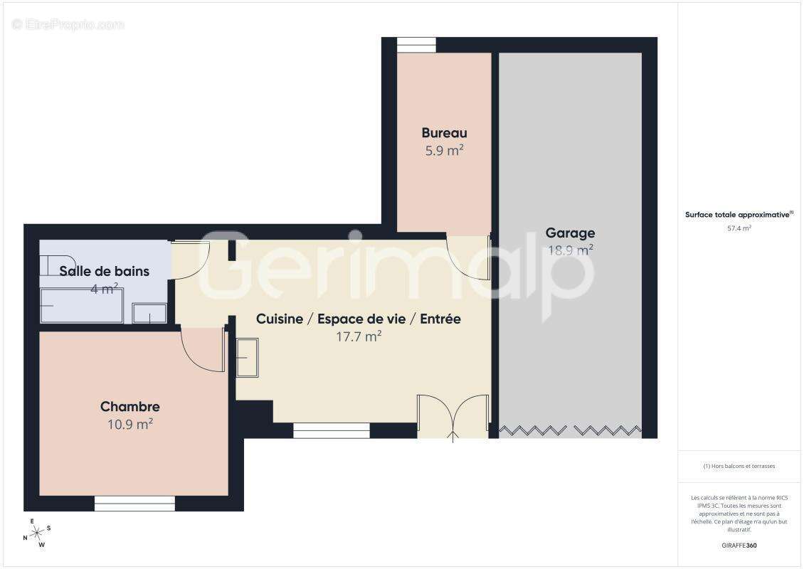 Appartement à GRUFFY